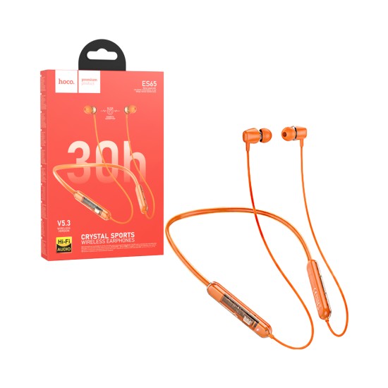 Hoco True Wireless Earbuds ES65 Scout Bluetooth Orange